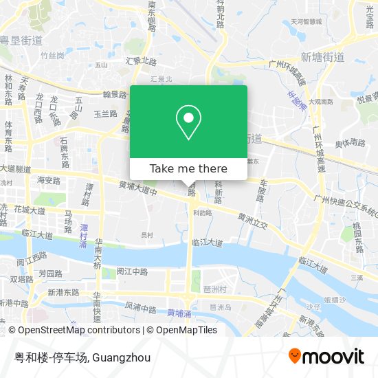 粤和楼-停车场 map