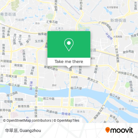 华翠居 map