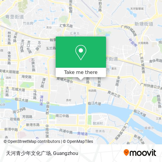 天河青少年文化广场 map
