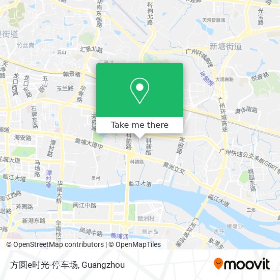 方圆e时光-停车场 map