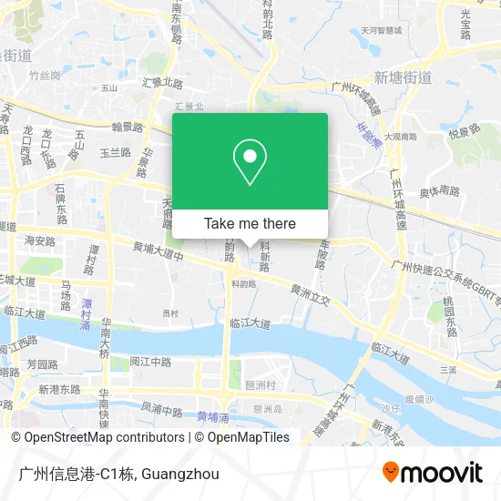 广州信息港-C1栋 map