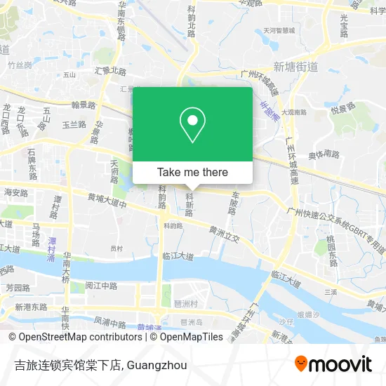 吉旅连锁宾馆棠下店 map