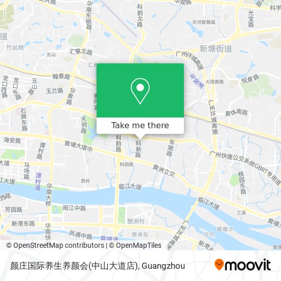 颜庄国际养生养颜会(中山大道店) map