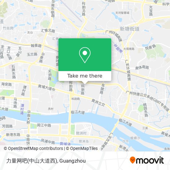 力量网吧(中山大道西) map