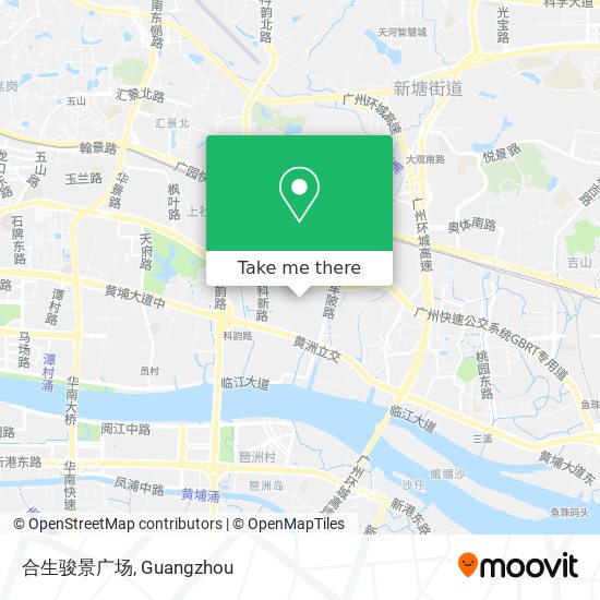 合生骏景广场 map