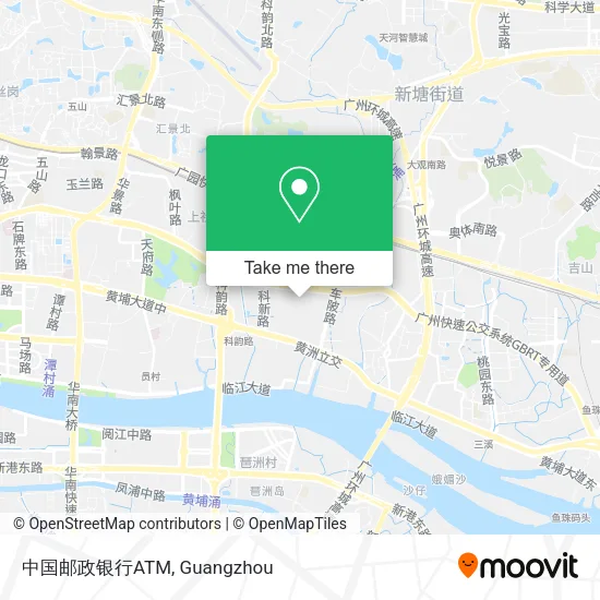 中国邮政银行ATM map