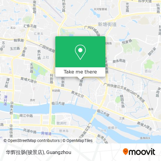 华辉拉肠(骏景店) map