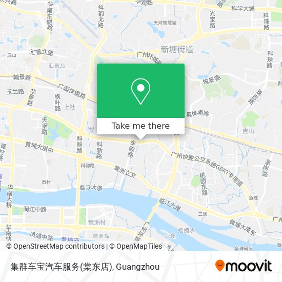 集群车宝汽车服务(棠东店) map
