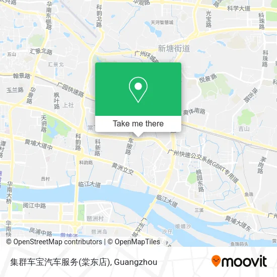 集群车宝汽车服务(棠东店) map