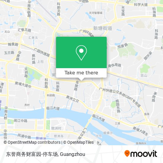 东誉商务财富园-停车场 map