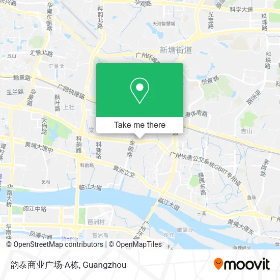 韵泰商业广场-A栋 map