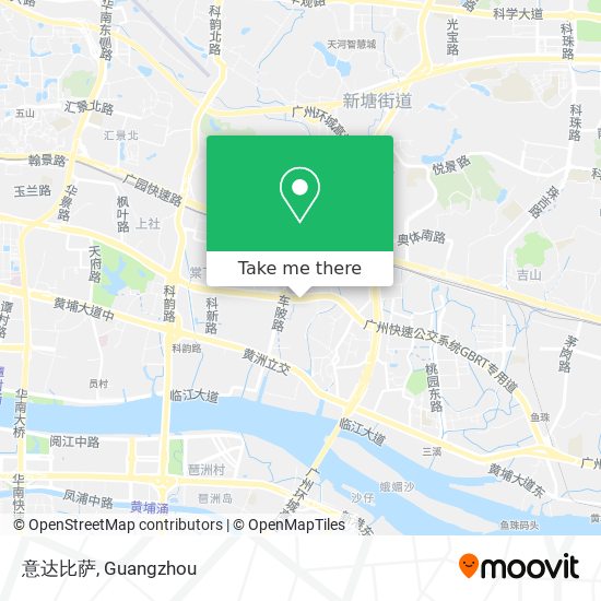 意达比萨 map