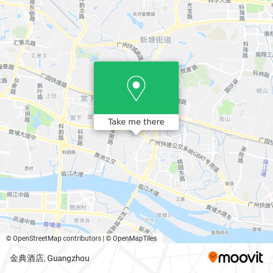 金典酒店 map