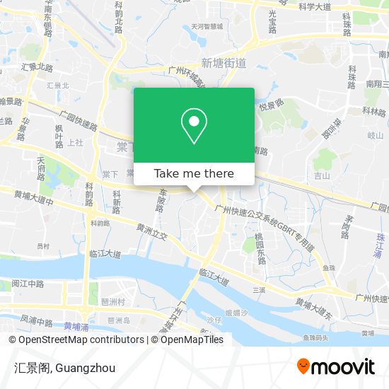 汇景阁 map