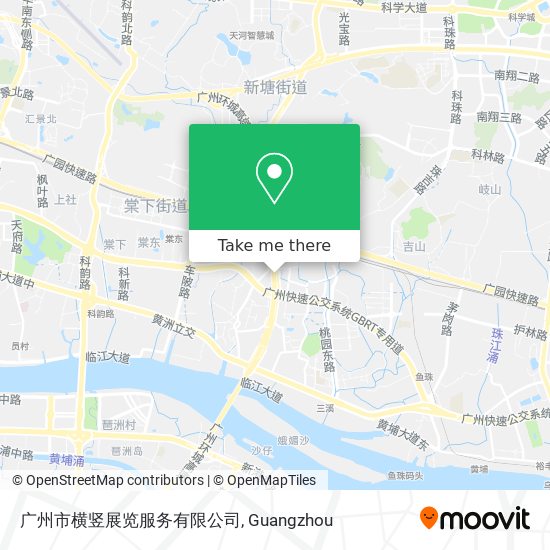 广州市横竖展览服务有限公司 map