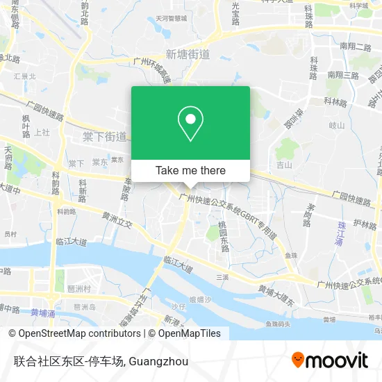 联合社区东区-停车场 map