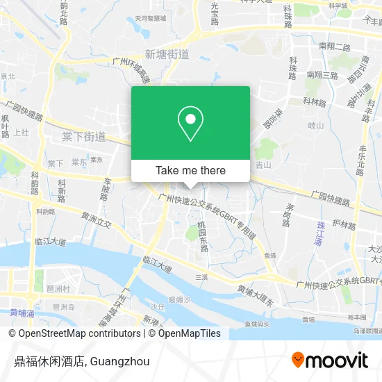 鼎福休闲酒店 map