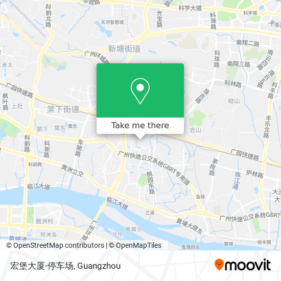 宏堡大厦-停车场 map