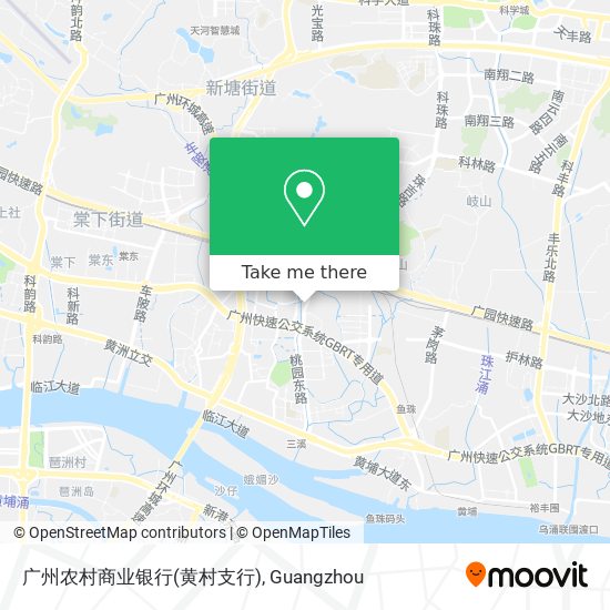 广州农村商业银行(黄村支行) map