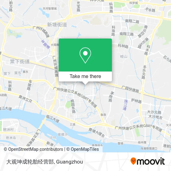 大观坤成轮胎经营部 map