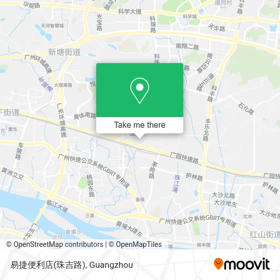 易捷便利店(珠吉路) map