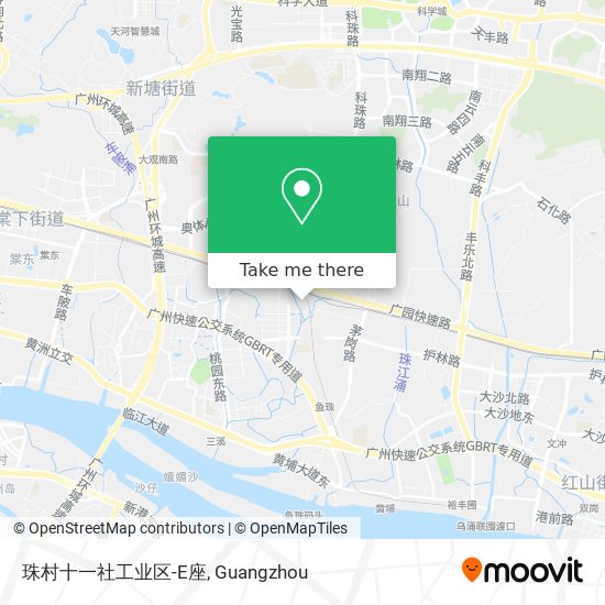 珠村十一社工业区-E座 map