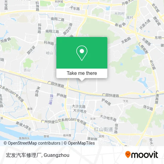 宏发汽车修理厂 map