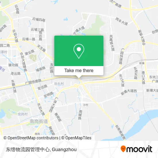 东缙物流园管理中心 map