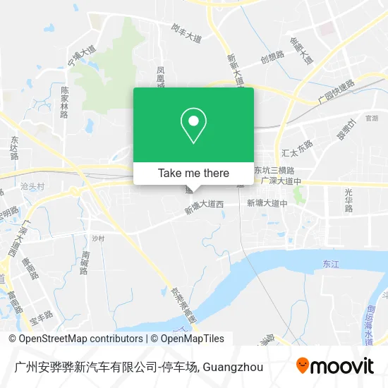 广州安骅骅新汽车有限公司-停车场 map