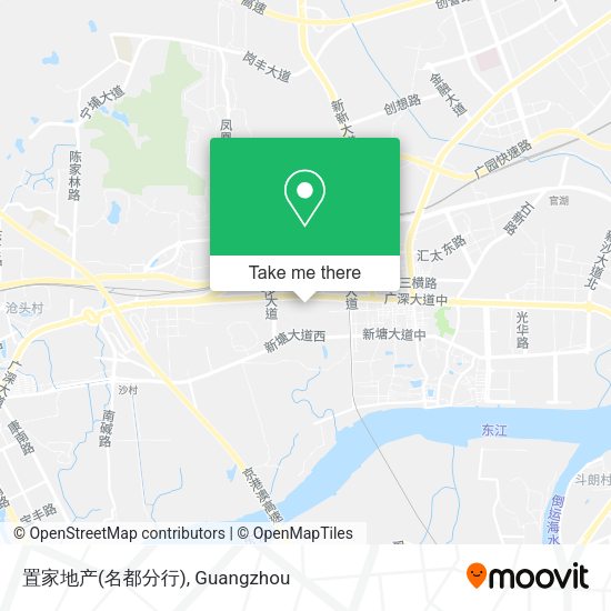 置家地产(名都分行) map