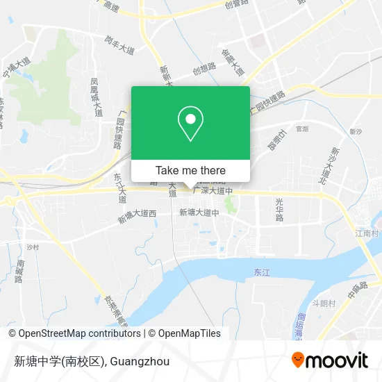 新塘中学(南校区) map