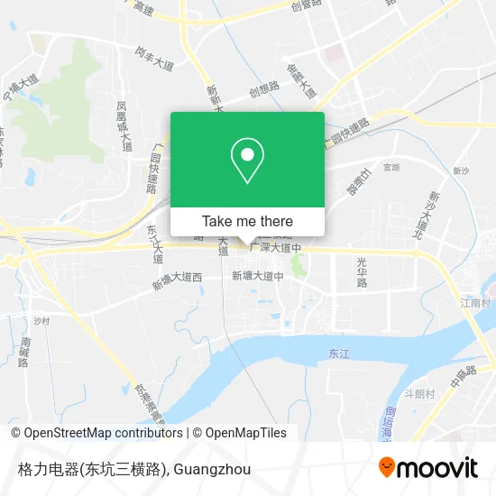 格力电器(东坑三横路) map