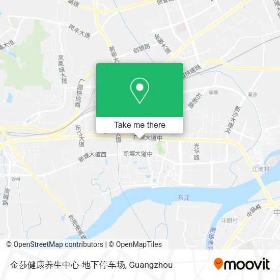 金莎健康养生中心-地下停车场 map