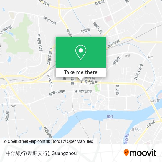 中信银行(新塘支行) map