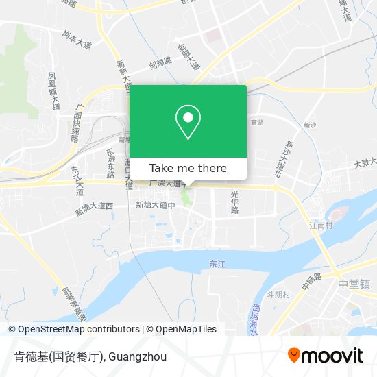 肯德基(国贸餐厅) map