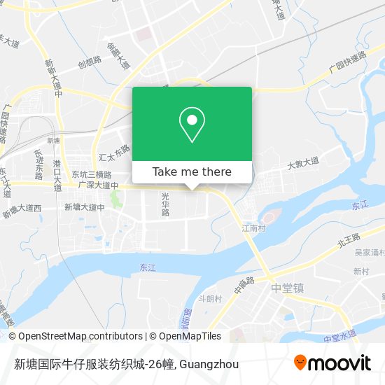 新塘国际牛仔服装纺织城-26幢 map