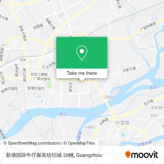 新塘国际牛仔服装纺织城-26幢 map