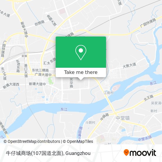 牛仔城商场(107国道北面) map