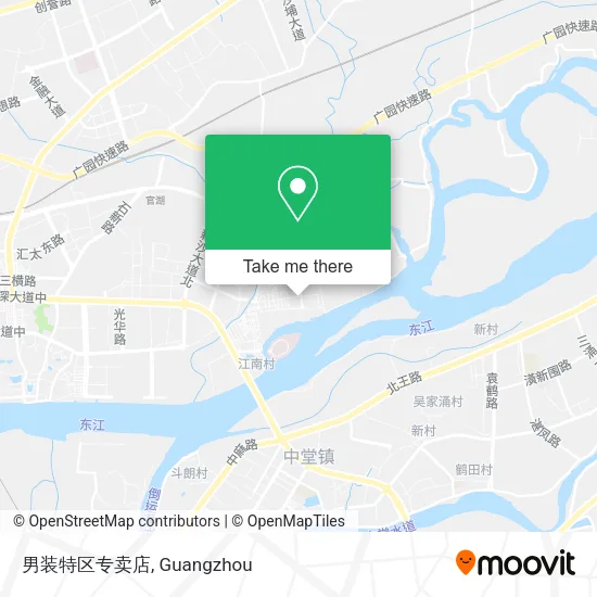 男装特区专卖店 map