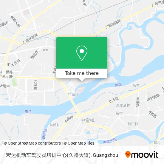 宏运机动车驾驶员培训中心(久裕大道) map