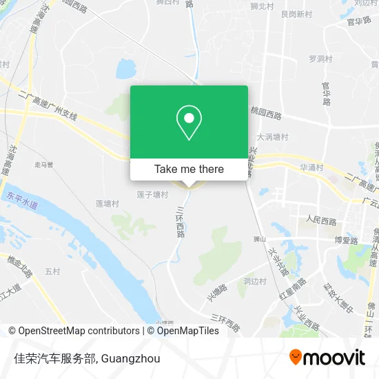 佳荣汽车服务部 map