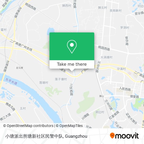 小塘派出所塘新社区民警中队 map