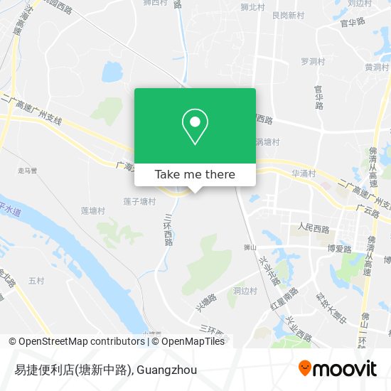 易捷便利店(塘新中路) map