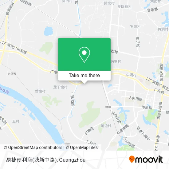 易捷便利店(塘新中路) map