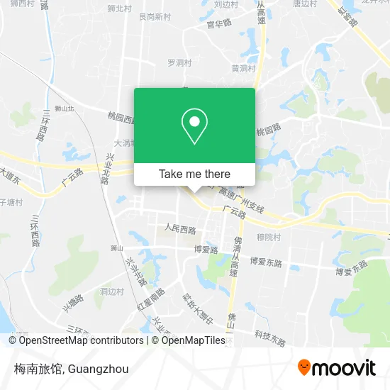 梅南旅馆 map