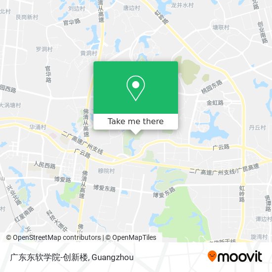 广东东软学院-创新楼 map