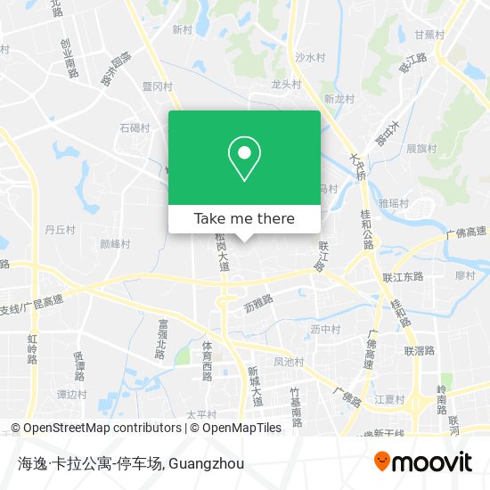 海逸·卡拉公寓-停车场 map