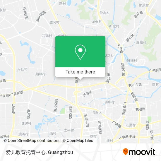 爱儿教育托管中心 map