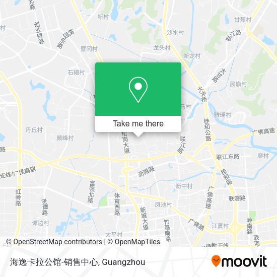 海逸卡拉公馆-销售中心 map