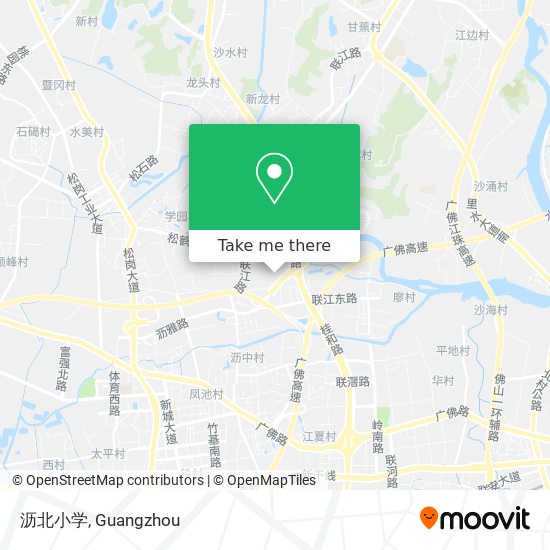 沥北小学 map